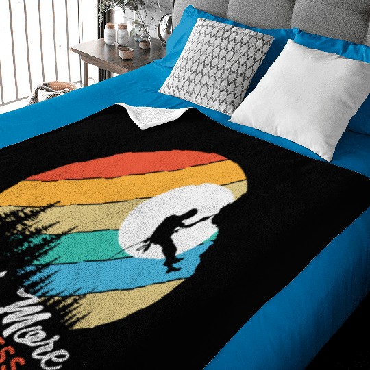 Climbing Mountaineering Climber Mountains Hiking Baby Blankets