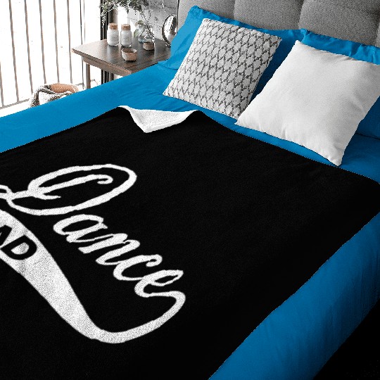 Dance Dad Baby Blankets