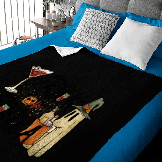 Trick Or Tequila Baby Blankets