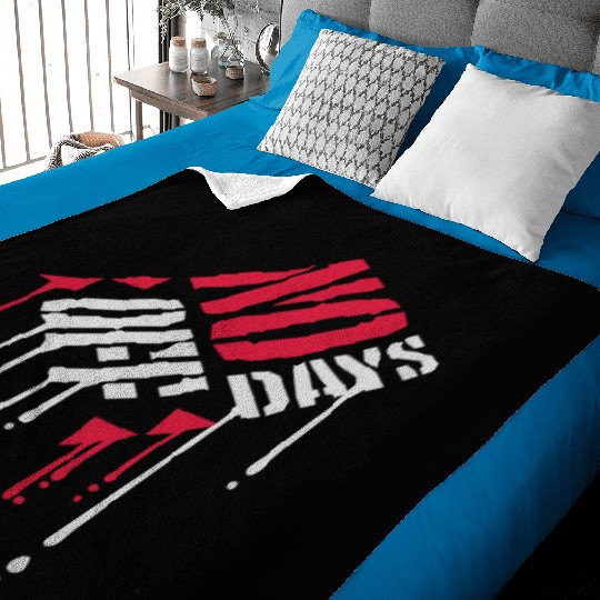 no days off quote Baby Blankets