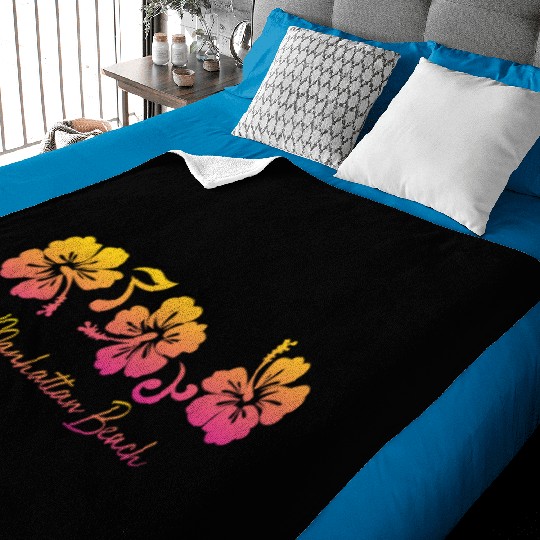 Manhattan Beach California Baby Blankets