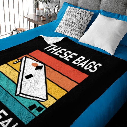 These Bags Are Real - Cornhole Baby Blankets