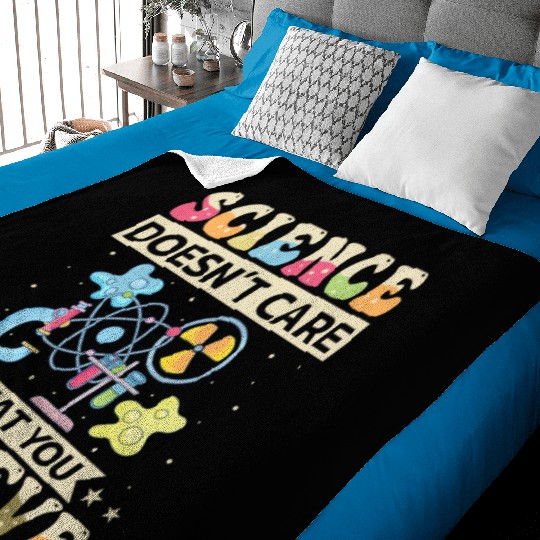 Science Nerd, Chemistry Physics Student, Funny Baby Blankets