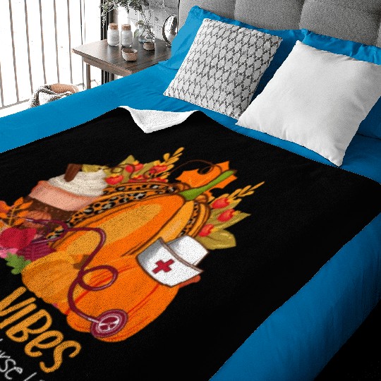 Fall Vibes & That Dialysis Nurse Life Fall Autumn Baby Blankets