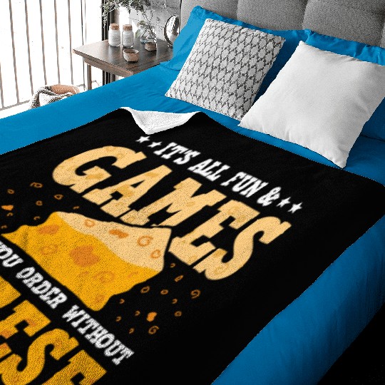 Gouda Cheese Slices charcuterie cheese board Baby Blankets