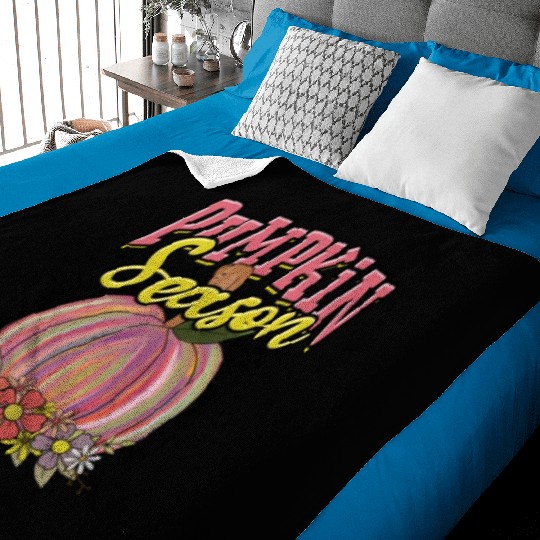 Pumpkin Season - pumpkin carving Baby Blankets