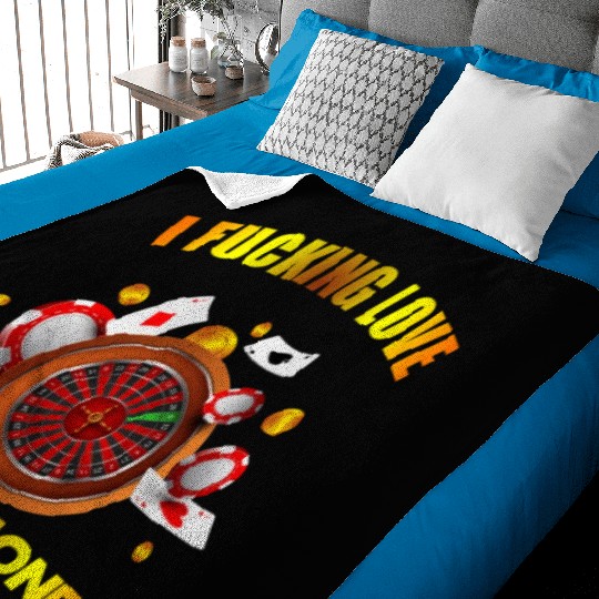 I love losing money Baby Blankets