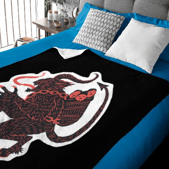 krampus Baby Blankets