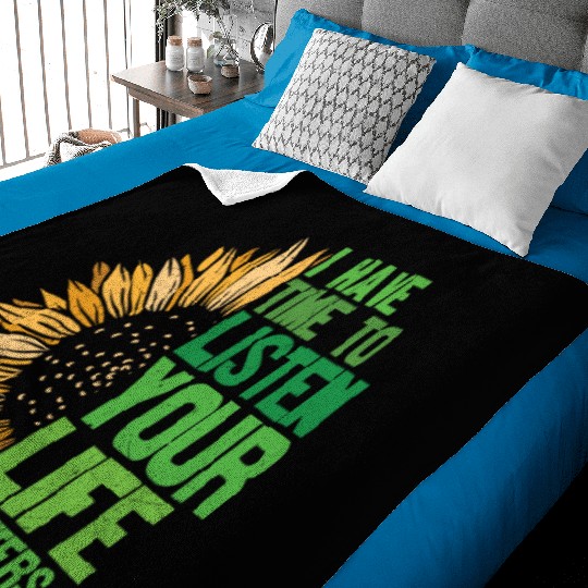 You Matter Motivational Sayings Baby Blankets