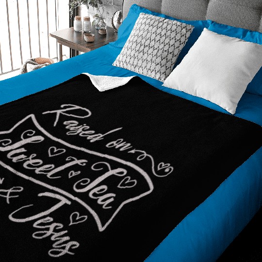 Womens Country Life Fun Girl Gift Sweet Tea And Je Baby Blankets