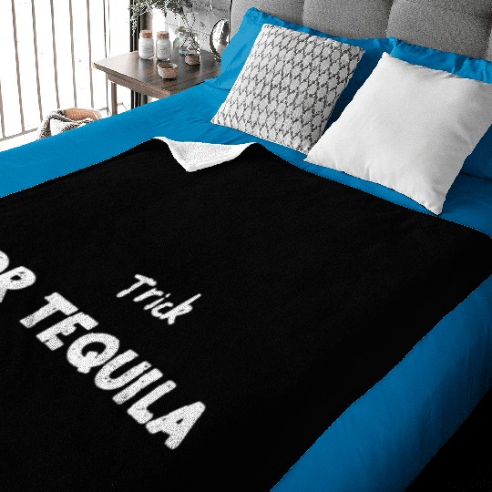 Trick or Tequila - Halloween Baby Blankets