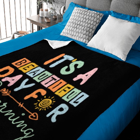 Inspirational Elementary Teacher Preschool Teachin Baby Blankets