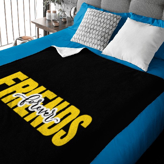 Friends forever. World's friendship day Baby Blankets