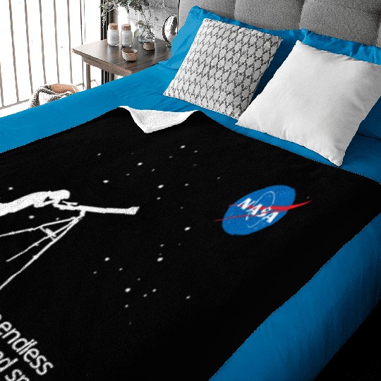 NASA Explore The Endless Frontier Of Earth Space Baby Blankets