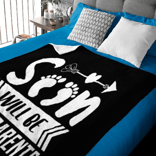 We Will Soon Become Grandparents, Be Grandparents Baby Blankets