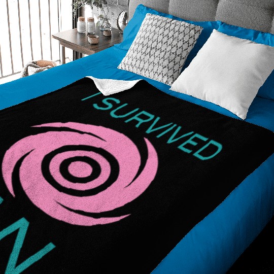 I Survived Ian Baby Blankets