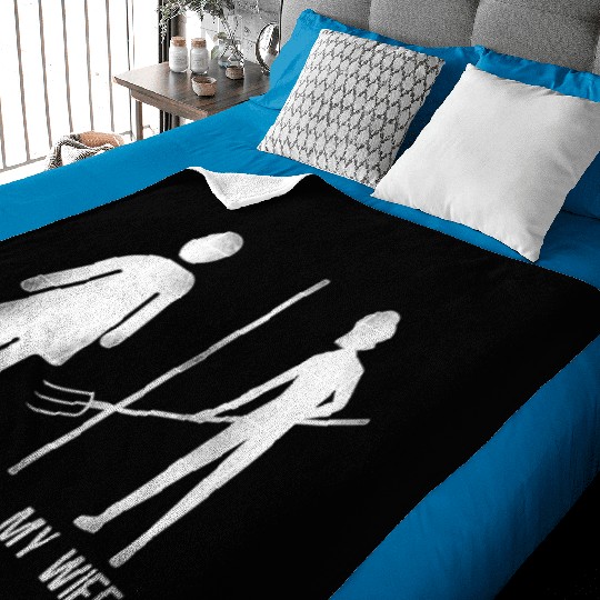 Farming Farmer Wife Vintage Your Baby Blankets