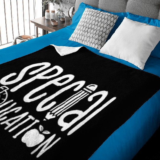 Special Education Cute Awareness Sped Teacher Baby Blankets