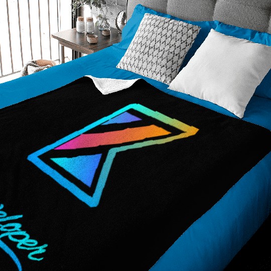 kotlin developer | Unique design | programmer Baby Blankets