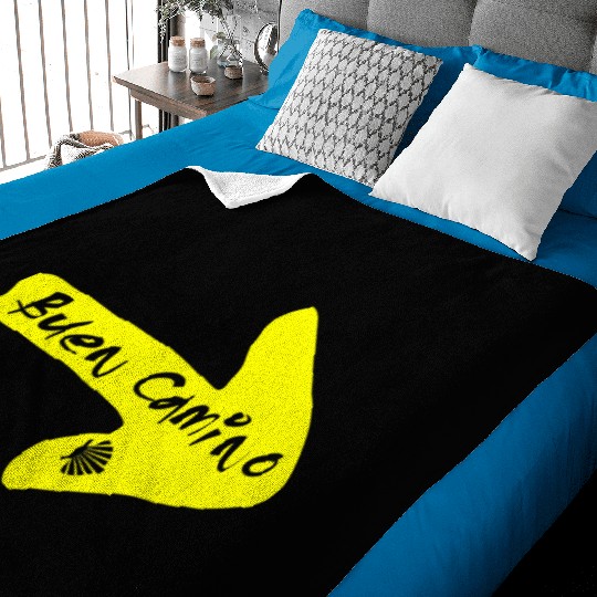 Buen Camino de Santiago Compostela Spain St James Baby Blankets