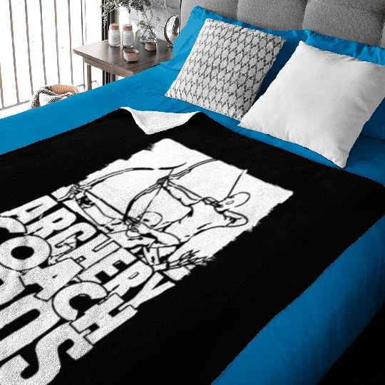 Archery Archery Coach Baby Blankets