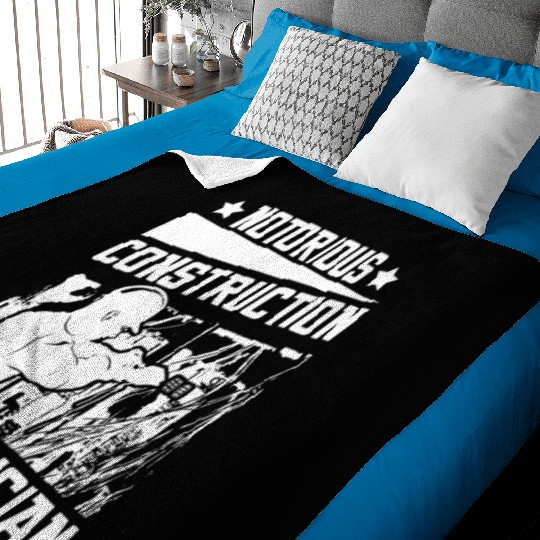 Electrician Construction Electrician Baby Blankets