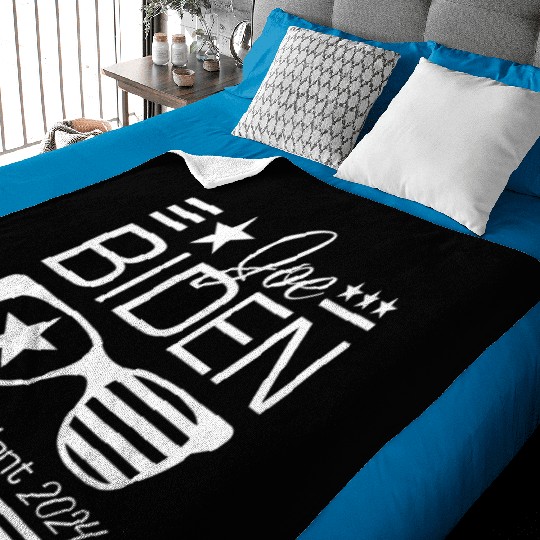 Joe Biden For President 2024 Baby Blankets