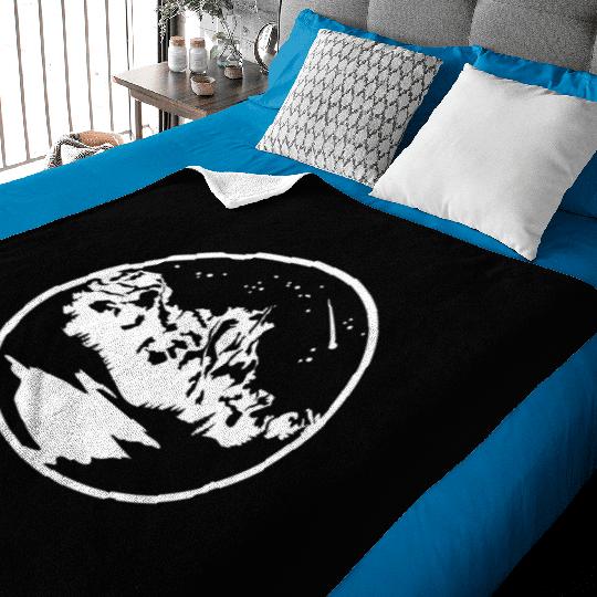 Nature Lover Midnight Sky Hiking Camping Outdoor Baby Blankets