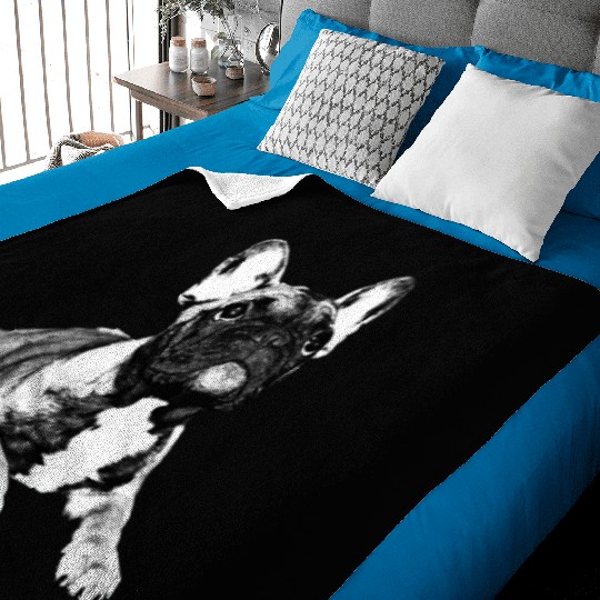 french bulldog puppy Baby Blankets