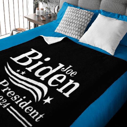 Joe Biden For President 2024 Baby Blankets