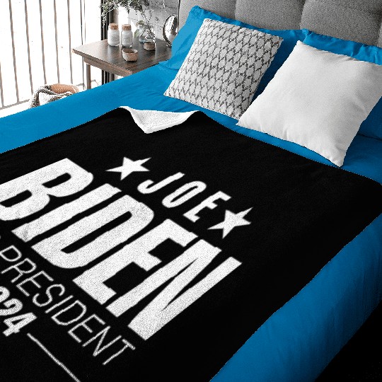 Joe Biden For President 2024 Baby Blankets