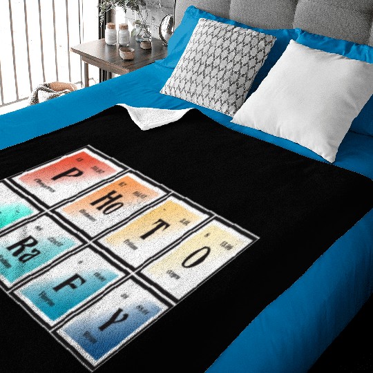 Photography | Periodic Table of Elements Baby Blankets