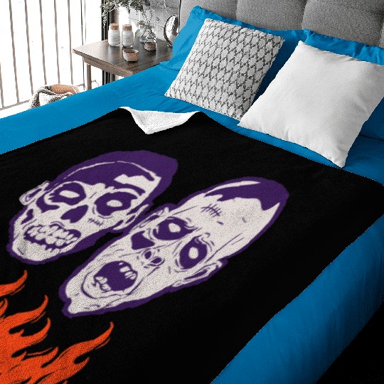 Fine Graphic Halloween Zombie Funny Baby Blankets