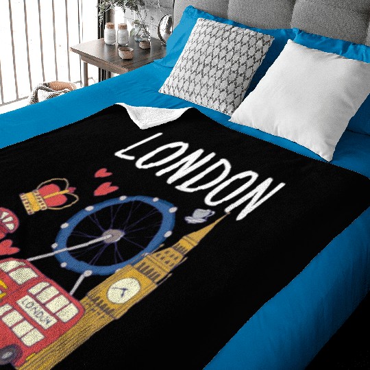 London Baby Blankets