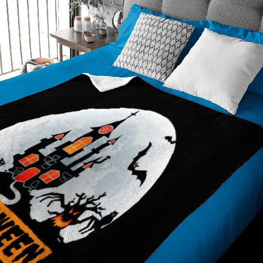 Halloween night story series Baby Blankets