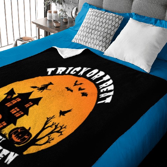 Halloween night story series Baby Blankets