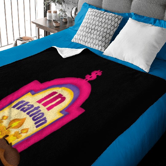 Halloween inflation grave Baby Blankets