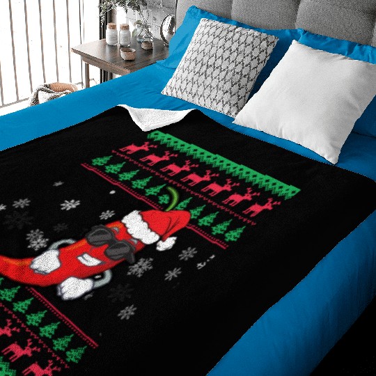 Cool Pepper Chili Christmas Baby Blankets Chili Ugly Xmas