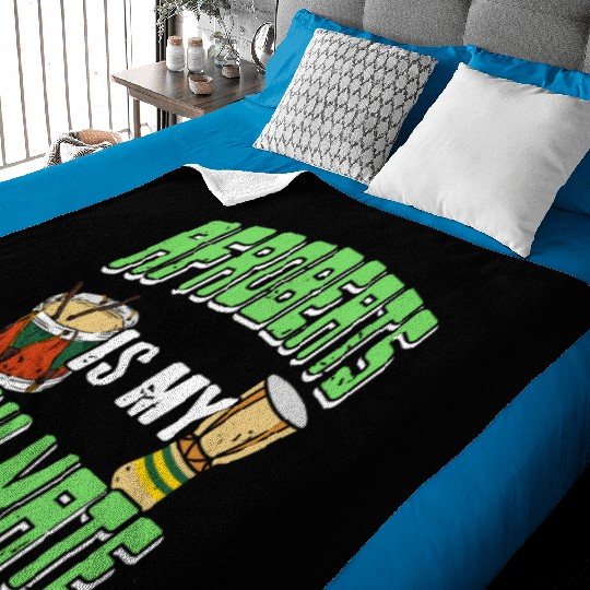 Afrobeats is my Soulmate African Music Baby Blankets