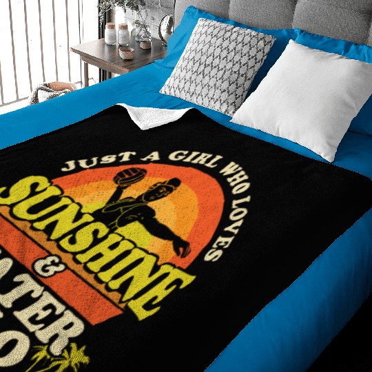 Water Polo Water Sports Polo Swimming Pool Player Baby Blankets