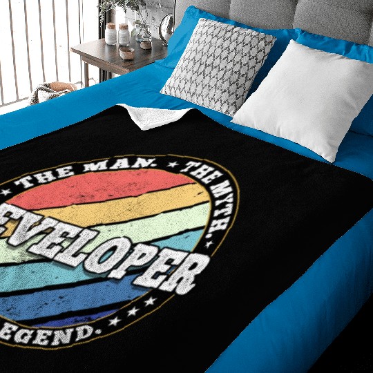 Developer. The man. The myth. The legend. Baby Blankets