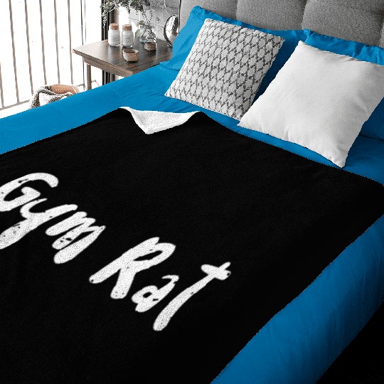 Gym Rat - Workout Baby Blankets