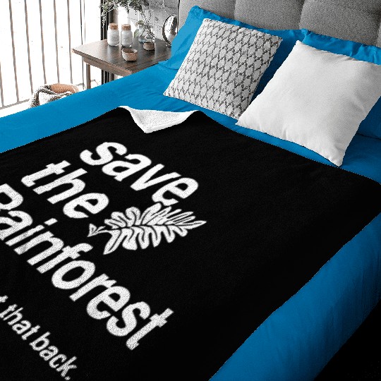 Save the Amazon Rainforest Baby Blankets