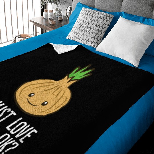 Onion - I just love onions, ok? Baby Blankets