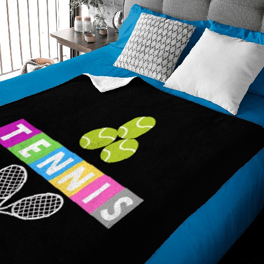 FUNNY TENNIS CLASSIC Baby Blankets