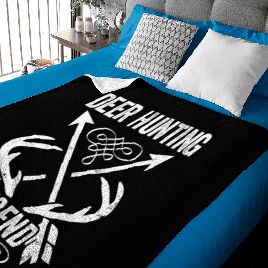 Deer Hunting Legend Baby Blankets