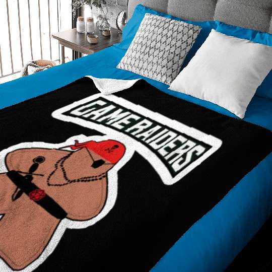 Game Raiders Baby Blankets