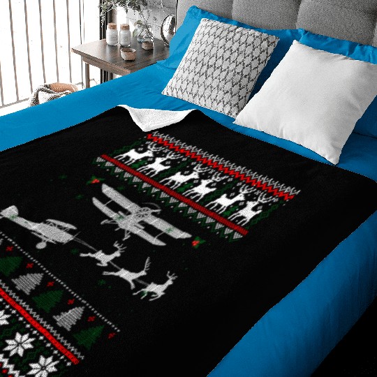 Best Christmas Thanksgiving Gift Pilots Aviation Baby Blankets