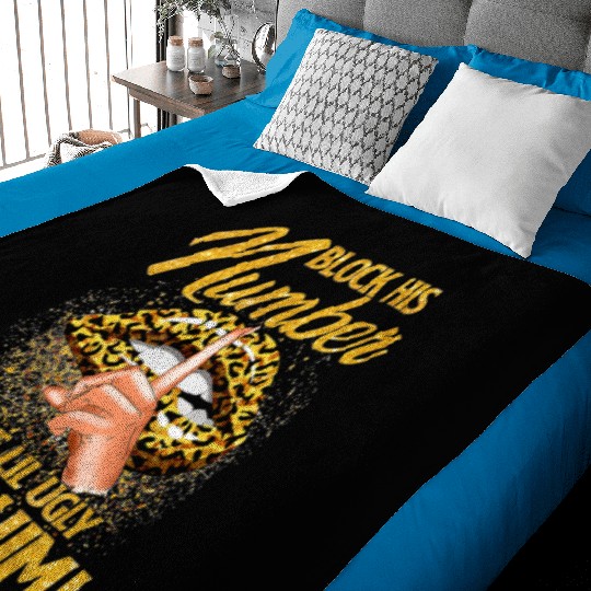 Block His Number And Let Lil Ugly Have Him Baby Blankets