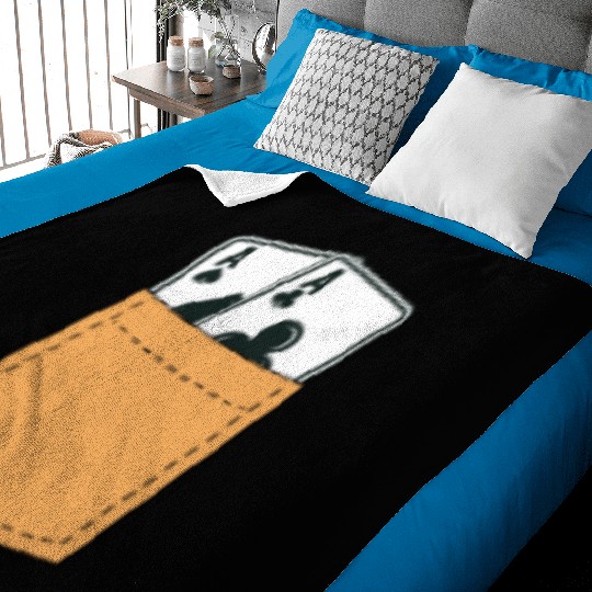 Poker Pocket Baby Blankets